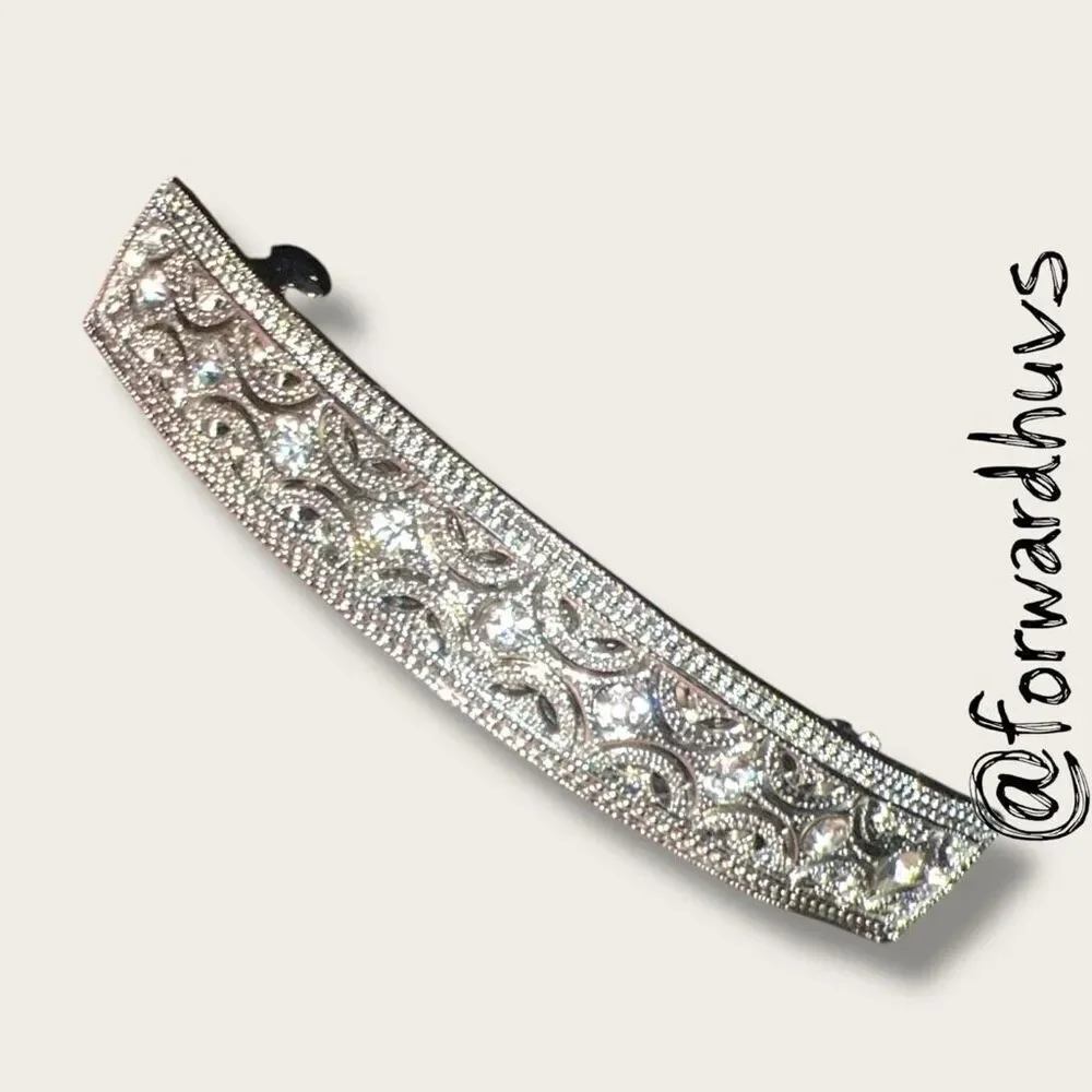 Bundle Sale 3 for $15 | Rhinestone Hair Barrette – Ornate Design